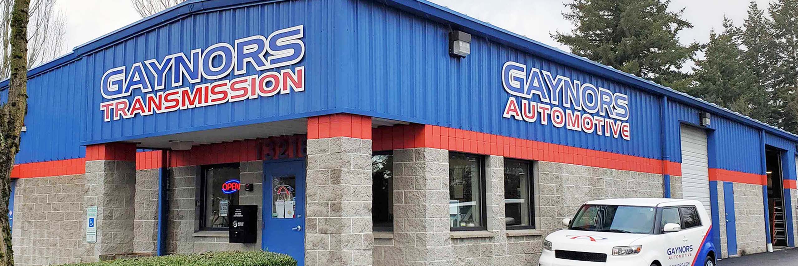 Gaynor’s Automotive Storefront